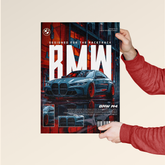 BMW M4 – Ready To Race Poster